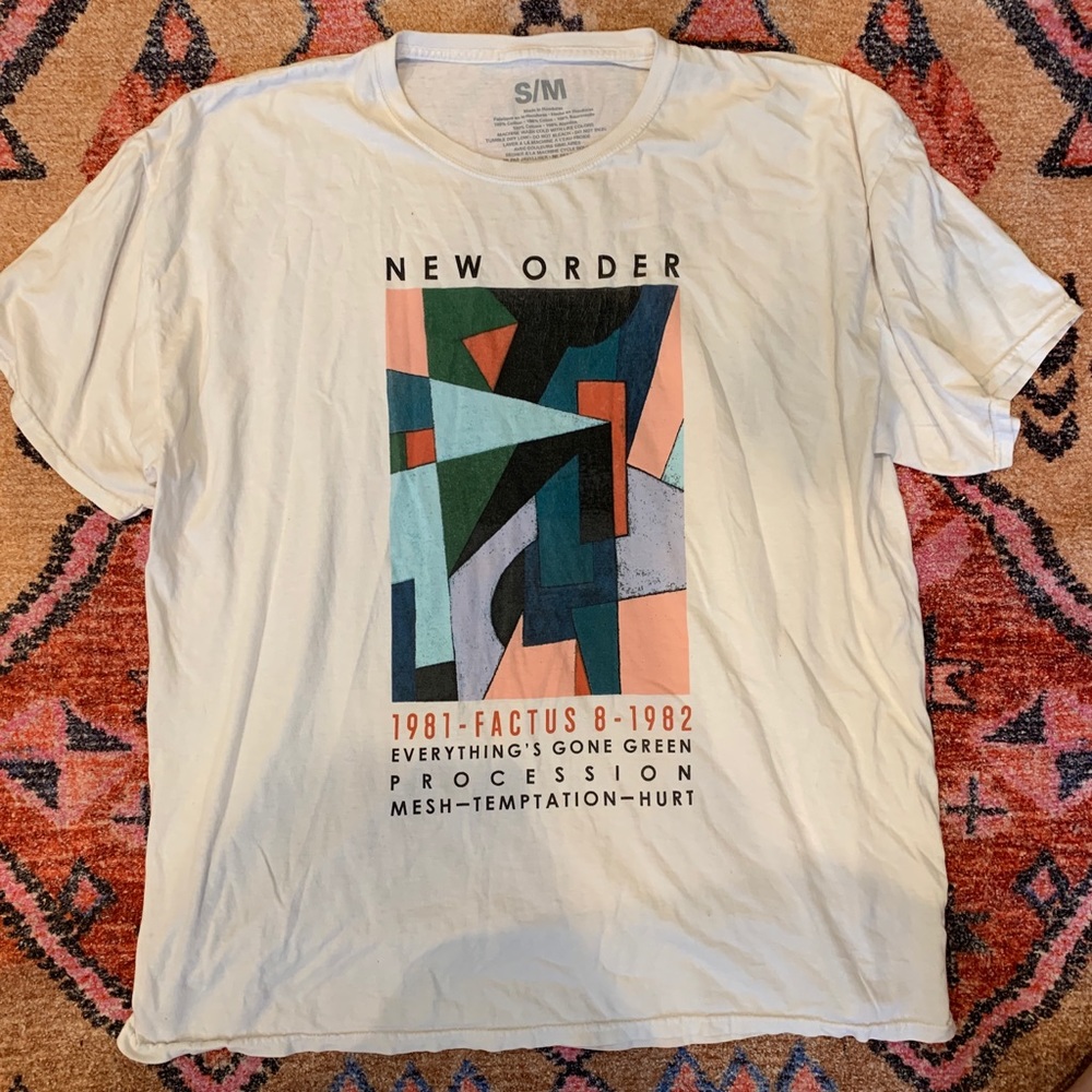 New Order Oversized Urban Outfitters Tee